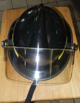 Htlf2hd0 Honeywell Morning Pride Low Rider Helmet Nfpa Black With Face Shield Mfg 2010
