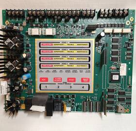 Ms-4pca Honeywell Fire-lite 4-zone Fire Alarm Facp Board Transformer - Tested