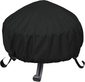 Fpcrb1 Ikoler Fire Pit Cover Round For 22-34 Inches 420d Heavy Duty Waterproof Ou