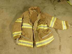 Sm40-1-m3 Innotex Inno5000 Firefighter Turnout Gear Bunker Coat Firefighting Size 2014