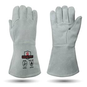 Intra-fit 974334515568 932 /500 C Heat Resistant Gloves Fire Proof Foundry Leather