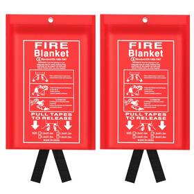 Fb-01 Jeagou Emergency Fire Blanket For Kitchen And Home 2 Pack 39.37 Inch X