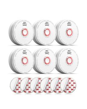 Gs528a-c Jemay Smoke Detectors Photoelectric Alarm Battery Operated ... Fast Ship