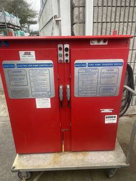 C3b174-4t Joslyn Clark 03b174-4t Used Jk Fire Pump Controller And Transfer Switch 50hp