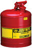 Jus-7120100 Justrite Metal Safety Can Type Red