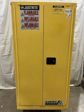 896220 Justrite 55 Gallon Flammable Storage Cabinet