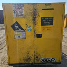 899610 Justrite 110 Gallon Sure-grip Ex Flammable Safety Storage Cabinet