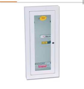 Kidde 047871680474 24 Inch H X 9 W 5.75 In D 10 Lb. Heavy-duty Steel Semi-recessed Fire