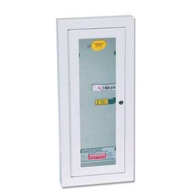 319004140 Kidde Semi-recessed 10-pound Fire Extinguisher Cabinet With Lock Model 468047 -new