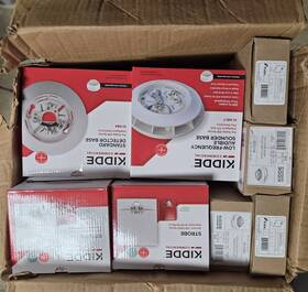 Gsa-cc1 Kidde Ki-sb4 Fire Alarm Device Lot New Ki-osd Ed4vwf Ki-ablt Qty 28