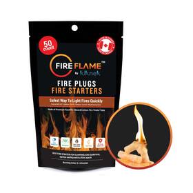 Kiknek 850032818544 Fireflame Fire Plugs Starter - Quick Instant 100% Waterproof F... Fast Ship