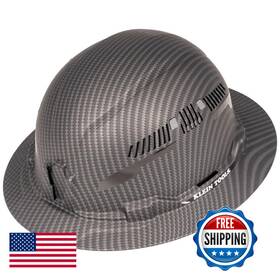 B0c8p9dt37 Klein Tools 60626 Hard Hat Vented Full Brim Premium Karbn Design Type 1 Class C
