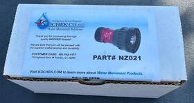 Nz021 Kochek Constant Flow 1 Inch Nozzle With Bumper Nh Nst 35 Gpm Fog To Stream