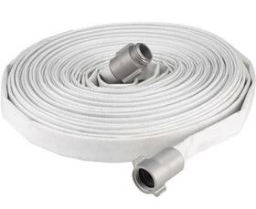 F1100w050-nh100 Kuriyama Fire Products Hose Forest Lite Nh Tread 1 Inch X 50ft Polyester White