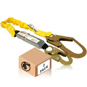 B07n34wxdt Kwiksafety - Charlotte Nc Boa 2 Pack External Shock Absorber Single Leg 6ft