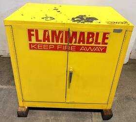 2443 Lab Safety Flammable Storage Cabinet Model 30 Gallons 43 Inch W X 18 D 44 H