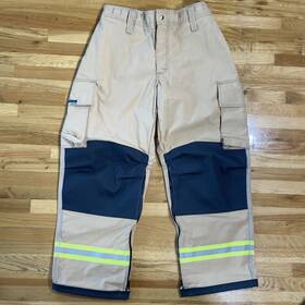 Dcptd21 Lakeland Osx Dual-cert Gold Wildland Fire Fighter Pants Mens Sz Xxl X 30