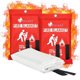 Lancryen 739719202015 2025 Emergency Fire Blanket Extinguisher Suppres