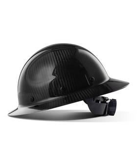 B0fc2658hc Lanon Protection Carbon Fiber Full Brim Hard Hat Osha Ansi Z89.1 Certified Safety Helmet