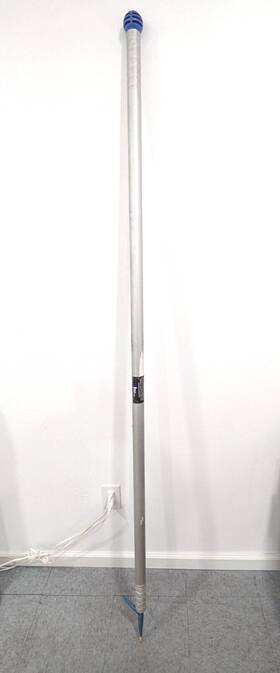 10082 Leatherhead Tools Dixie Industries 72 Inch Aluminum Handle Pike Pole With Hook And Plastic Knob