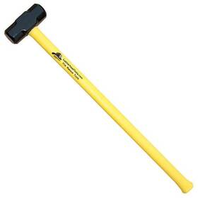 Sly-12-36 Leatherhead Tools Sledge Hammer 36 Inch Yellow Fiberglass Handle 12 Lb