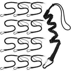 B0bj75v96q Leifide 12 Pack Tool Lanyard With Metal Buckle Adjustable Loop Screw Lock Shock Absorbing