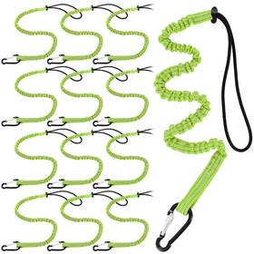 B0ccrrzbw3 Leifide 12-pack Tool Lanyard With Metal Buckle Adjustable 8kg Max Aluminum Caribiner