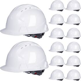 B0bs3l7zbv Leumoi 14 Pieces 4 Pt. Suspension Hard Hat Bulk Safety Helmets Abs Construction