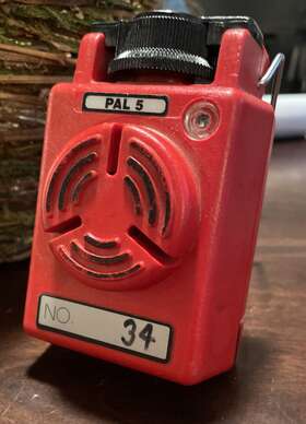 Pal5 Life Line Safety Products Vtg Lifeline Pal 5 Pass Personal Alert Alarm Rescue Fire Fighter Made Usa