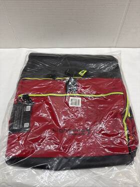Lxfb10r-nl Lightning X Products 3xl Firefighter Turnout Gear Bag With Logo Lxfb10nl Red