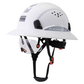 B0d4v5m5kv Lohaswork Full Brim Hard Hat Construction Osha Approved Vented Cascos