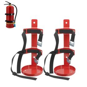 Hong02 Mannifen Fire Extinguisher Mount Wall Hanging Bracket Holder For Hom