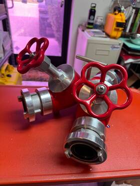 F24na Mantto Offshore Distributor Storz 52c X 2 Fire Brigade Ball Valve