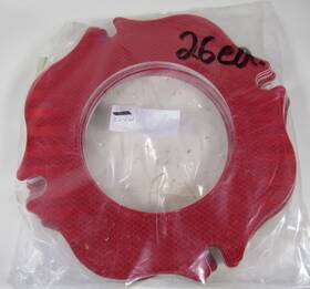 R-5785 Mark-a-hydrant R5785 Red 4-1/2 Inch Engine / Pumper Nozzle Connection Marker 25