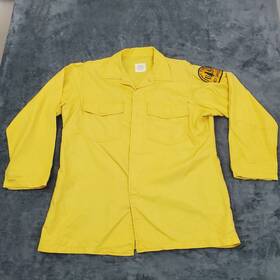 Gs-08s-29356 Mason & Hughes Inc. Vintage Us Forest Service Usdafs Wildland Fire Fighting Shirt Xl 17.5 X 35