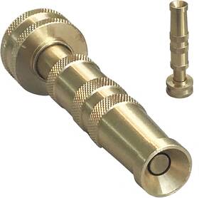 Maxflo 718194938756 High Pressure Hose Nozzle Heavy Duty Brass Water Nozzles For Garden Ho