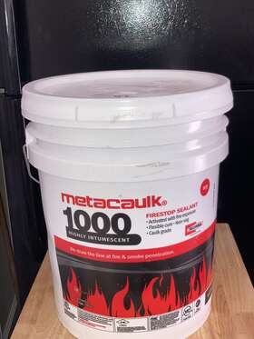66309 Metacaulk Fire Barrier Sealant Pail 5 Gal