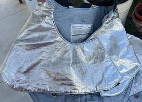 10041994 Mine Safety Appliances Co Msa Aluminized Pbi Ear And Neck Protector Shroud - Cairns Proximity Firefighting