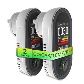 Pth-26a Moes 2 Pack Carbon Monoxide And Natural Gas Detector Plug In 4 ... Fast Ship