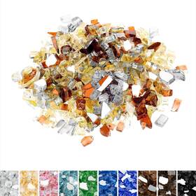 Mf-fg091-bd10 Mr. Fireglass 10 Pounds Blended Reflective Fire Glass For Pit Fireplace