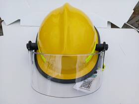 660csfy Msa Cairnes Reflective Firefighter Helmet 2020 Fire Safety Gear Read