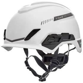 B07ym7q2t9 Msa 10194783 H1 V-gard Helmet Fas-trac Iii Ratchet Suspension Polyethylene