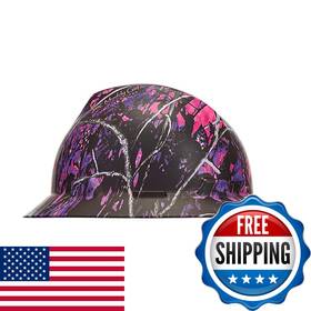 Msa B08gjstfkp 10204779 Hydro Dip V-gard Full-brim Hard Hat Fas-trac Iii Ratchet