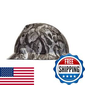 Msa B08gjsvbwl 10204787 Hydro Dip V-gard Full-brim Hard Hat Fas-trac Iii Ratchet