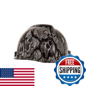 Msa B08gjt5zdk 10204778 Hydro Dip V-gard Cap Style Safety Hard Hat Fas-trac Iii Ratchet