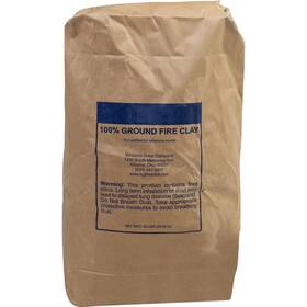 60070500-0-0 Mutual Industries 100% Ground Fire Clay Heat Resistant Mortar 50 Lb. Bag