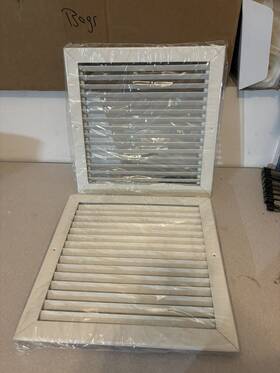 6145h Nailor Industries Steel Grille Register 12 Inch X 2 Pack Horizontal Blades