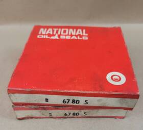 6780s National 2 New Nos Oil Seals Pair