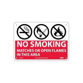 M722a National Marker Notice Signs No Smoking Matches Or Open Flames In This Area
