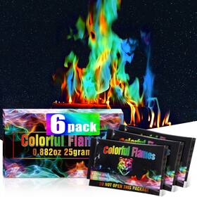 Sr1022 Navona Fire Color Changing Packets 6pack For Outdoor Campfi